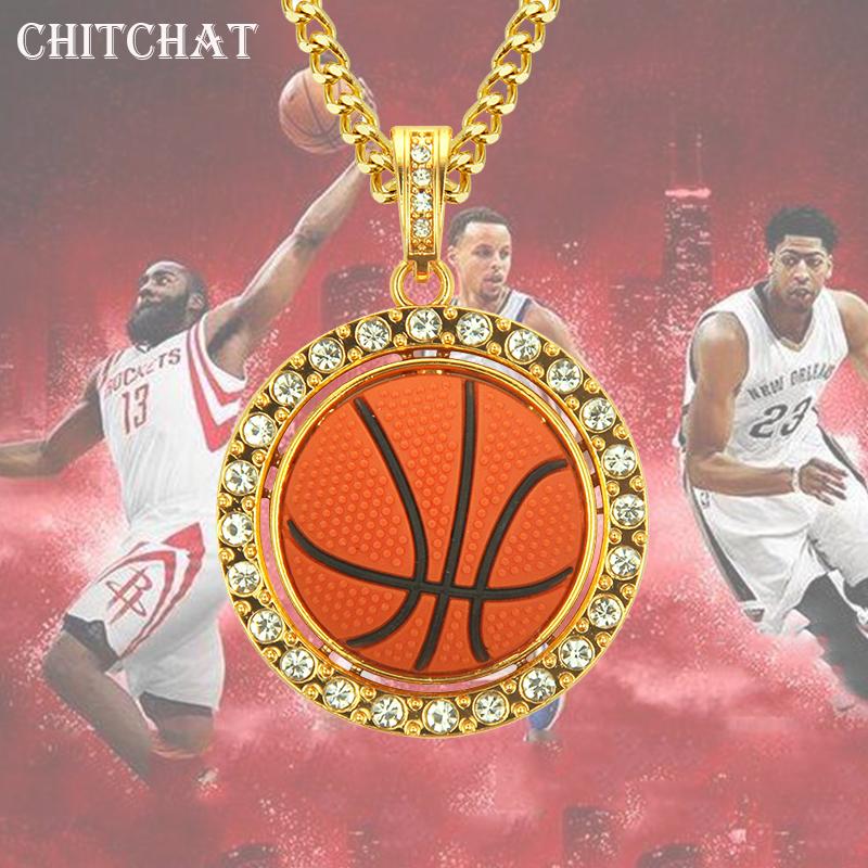 Pendant Necklaces Backetball Crystal Iced Out Rhinestone With Hip Hop Miami Bling Chains For Rocker Jewelry
Pendant Necklaces Backetball Crystal Iced Out Rhinestone With Hip Hop Miami Bling Chains For Rocker Jewelry