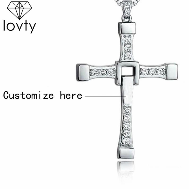 lovty Men Personalized Custom Necklaces Pendants Movie The Fast and The Furious Toretto Men Classic Name Cross Pendant Necklace
lovty Men Personalized Custom Necklaces Pendants Movie The Fast and The Furious Toretto Men Classic Name Cross Pendant Necklace