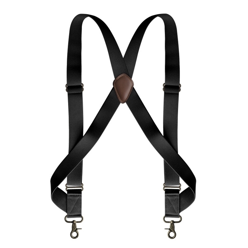 Heavy Duty Trucker Suspenders for Men Work 2.5cm Wide X-Back with 2 Side Clips Hooks Adjustable Elastic Big Tall Trouser Braces 220221
Heavy Duty Trucker Suspenders for Men Work 2.5cm Wide X-Back with 2 Side Clips Hooks Adjustable Elastic Big Tall Trouser Braces 220221