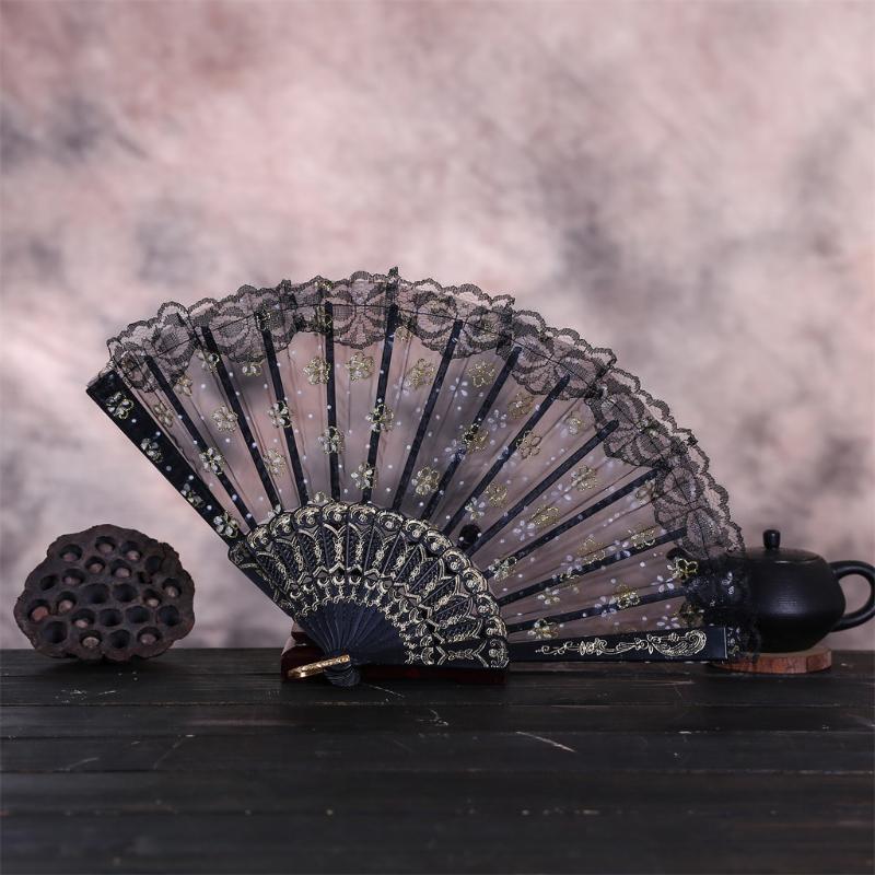 2pc Hand Fan Best Chinese Style Dance Wedding Party Lace Silk Folding Hand Held Flower Fan Folding Fans Wedding Favors
2pc Hand Fan Best Chinese Style Dance Wedding Party Lace Silk Folding Hand Held Flower Fan Folding Fans Wedding Favors