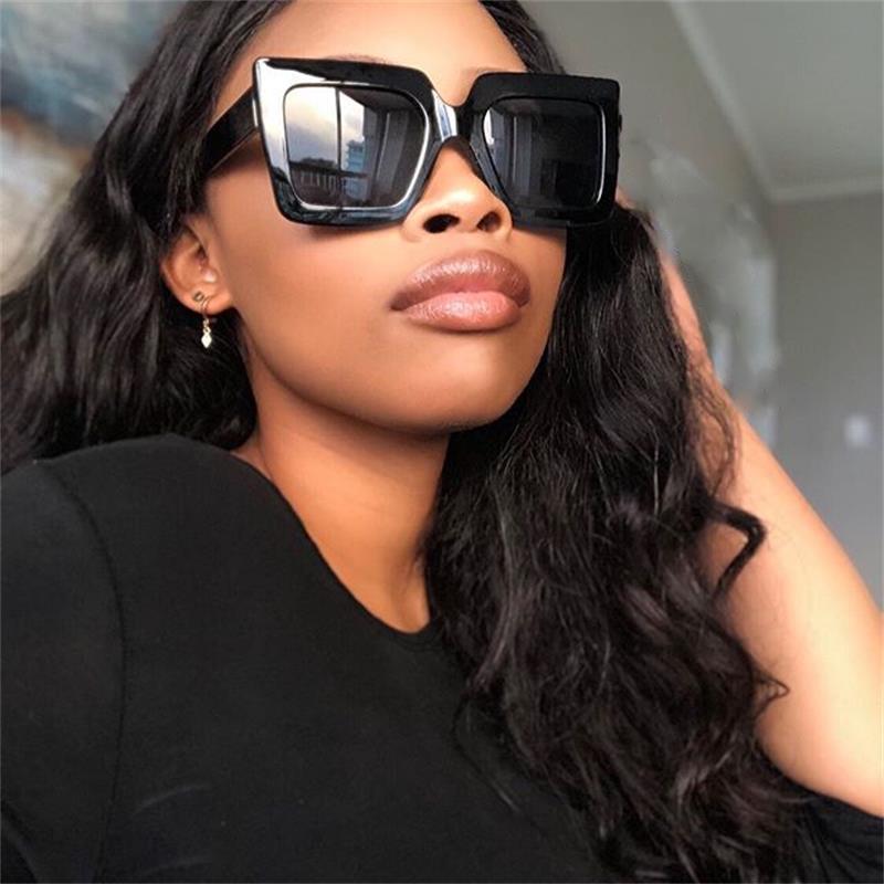 Bright Black Square Sunglasses Oversized Women Shades Vintage Designer Big Frame Sun Glasses Men Gafas Oculos UV400
Bright Black Square Sunglasses Oversized Women Shades Vintage Designer Big Frame Sun Glasses Men Gafas Oculos UV400