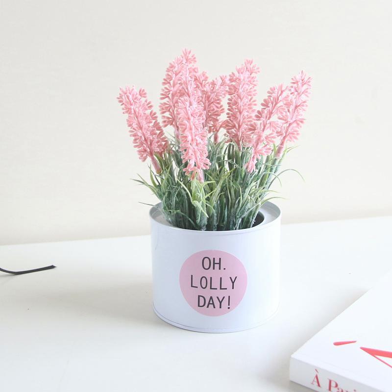 INS Plastic Lavender Iron Miniature Bonsai Set Decoration Artificial Flower Crafts Decorations Decoration Reception Room1
INS Plastic Lavender Iron Miniature Bonsai Set Decoration Artificial Flower Crafts Decorations Decoration Reception Room1