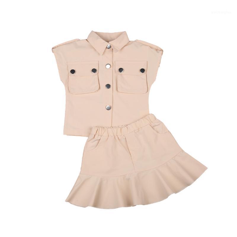 0-5Y Summer Toddler Baby Girls Lovely Clothes Sets Short Sleeve T Shirts Top+Cute Skirts Solid Khaki Clothes Sets1
0-5Y Summer Toddler Baby Girls Lovely Clothes Sets Short Sleeve T Shirts Top+Cute Skirts Solid Khaki Clothes Sets1