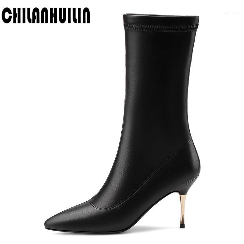 sexy thin high heels women's ankle boots pointed toe footwear microfiber leather female boots party shoes woman black shoes1
sexy thin high heels women's ankle boots pointed toe footwear microfiber leather female boots party shoes woman black shoes1