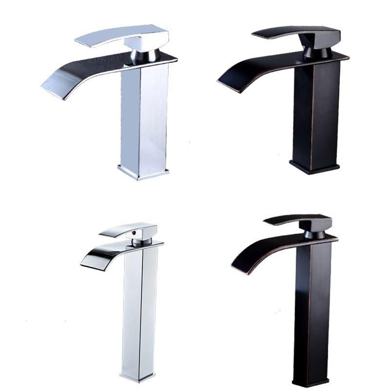 Hot Cold Basin Faucet Waterfall Bathroom Vanity Sink Faucet Single Lever 449C
Hot Cold Basin Faucet Waterfall Bathroom Vanity Sink Faucet Single Lever 449C