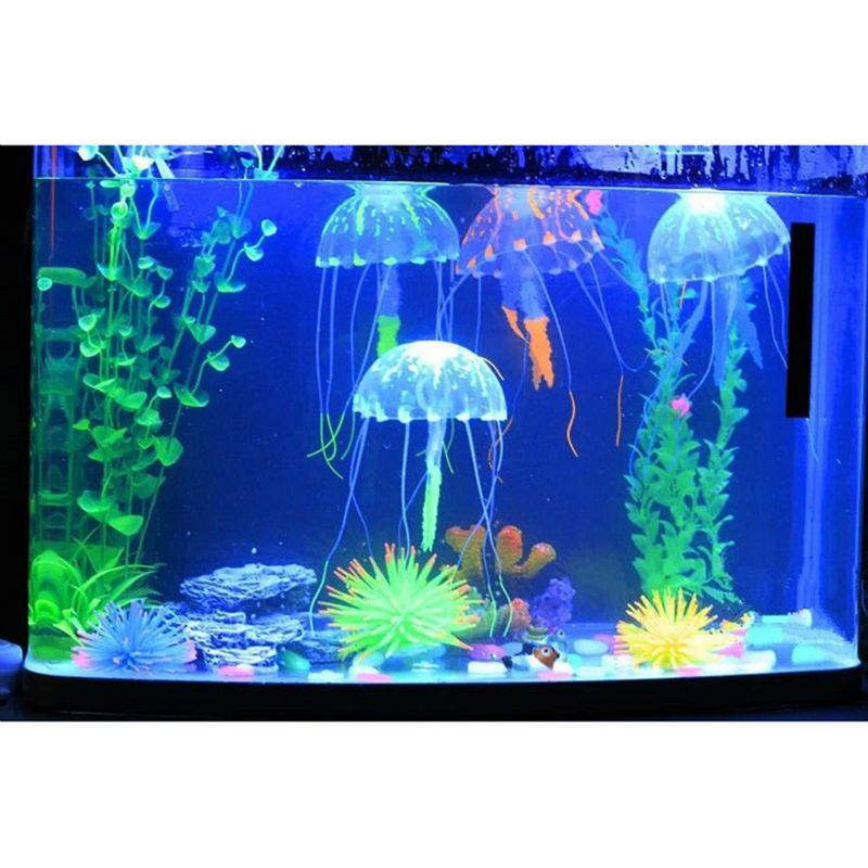 Lovely Silicone Mini Size Jellyfish Style Swim Glowing Effect Fish Tank Aquarium Decoration Accessories For Aquarium Decor
Lovely Silicone Mini Size Jellyfish Style Swim Glowing Effect Fish Tank Aquarium Decoration Accessories For Aquarium Decor