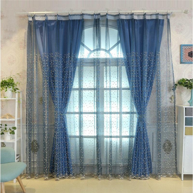 Window Treatments Solid Color Designer Curtain Tulle Screening Embroidery Luxury Flowers Lace Curtains For Living Room Bedroom, Curtain no 4
Window Treatments Solid Color Designer Curtain Tulle Screening Embroidery Luxury Flowers Lace Curtains For Living Room Bedroom, Curtain no 4