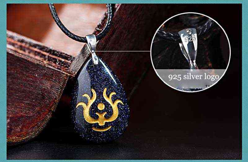 Hayao Miyazaki Series Laputa Flying Stone Castle In The Sky Pendant Necklace for Girl Gift Japanese Anime Costume Jewelry 220121