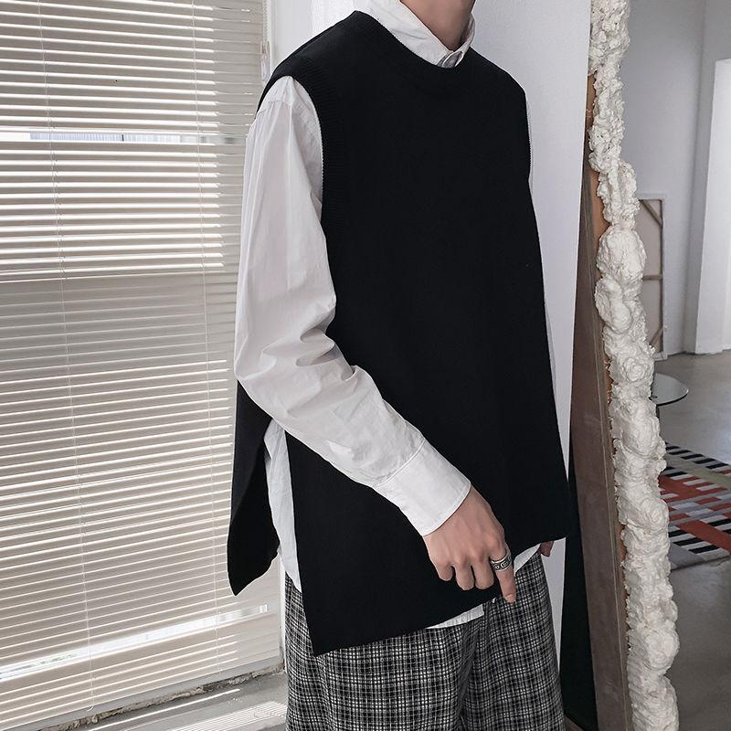 2020 Men's Fashion Knitted Sleeveless Pullover Sweater Vest Clothing Coats Sweaters Wool Fleece 3 Color Knitting Clothes -3XL, Black
2020 Men's Fashion Knitted Sleeveless Pullover Sweater Vest Clothing Coats Sweaters Wool Fleece 3 Color Knitting Clothes -3XL, Black
