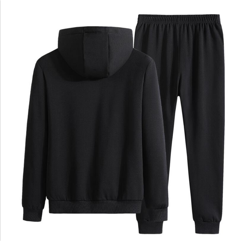 Winter Men's Casual Tracksuit Set HoodiesPants Sport Suits Men Sweatshirt Hoodies Men's Clothing Sets Sportswear 201210
