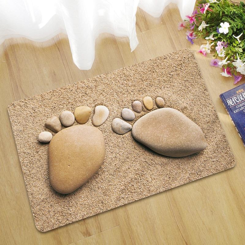 3D Effect Cobblestone Big Feet Rubber Floor Mats Non-Slip Bathroom Door Mat Carpet
3D Effect Cobblestone Big Feet Rubber Floor Mats Non-Slip Bathroom Door Mat Carpet