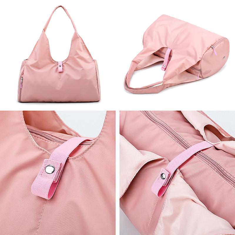 Storage Gym Bag Fitness Solid Swimming Dry Wet Independent Shoe Case Travel Large Capacity Unisex Zipper Yoga Oxford Cloth, Pink
Storage Gym Bag Fitness Solid Swimming Dry Wet Independent Shoe Case Travel Large Capacity Unisex Zipper Yoga Oxford Cloth, Pink