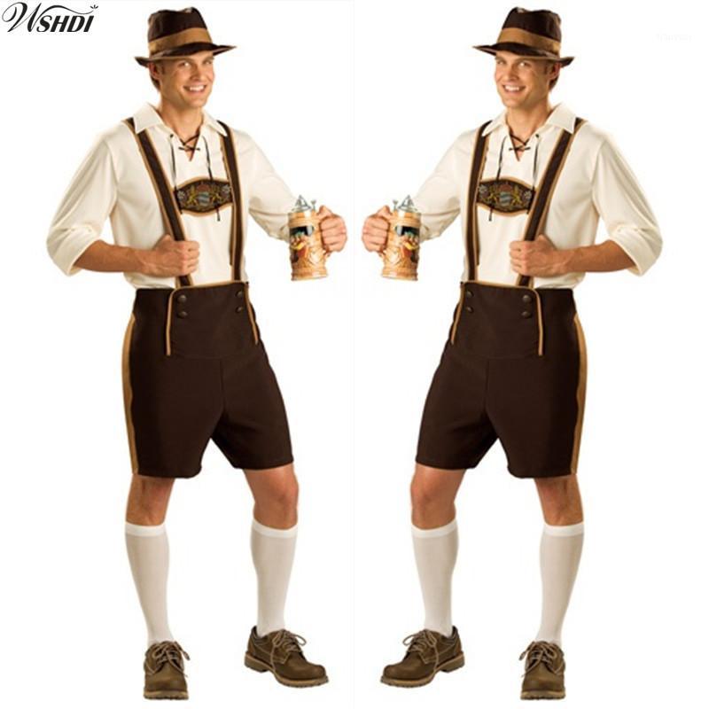 Theme Costume Oktoberfest Lederhosen Bavarian Octoberfest German Festival Beer Halloween For Men Costumes Plus Size M,L,XL,2XL1, Brown
Theme Costume Oktoberfest Lederhosen Bavarian Octoberfest German Festival Beer Halloween For Men Costumes Plus Size M,L,XL,2XL1, Brown