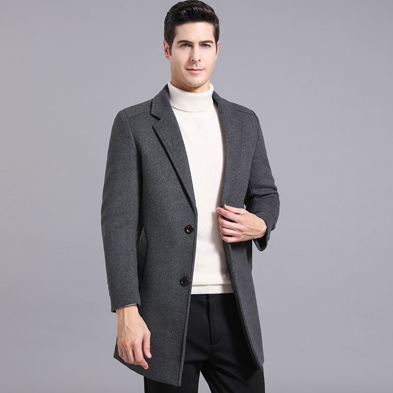 Solid 2020 Casual Colour Long English Wool Jacket Stlye Winter Man's Trench Coat Streetwear Men's Clothes 0ncx, Black
Solid 2020 Casual Colour Long English Wool Jacket Stlye Winter Man's Trench Coat Streetwear Men's Clothes 0ncx, Black
