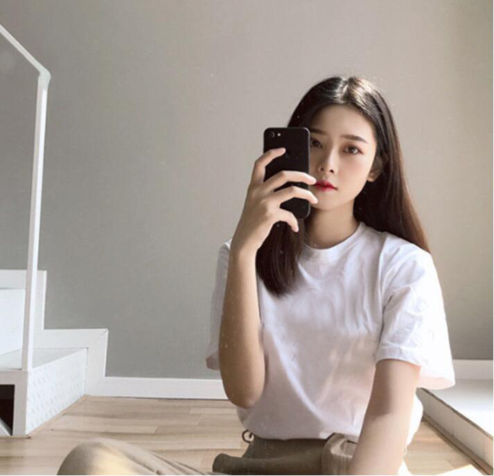 Women Tshirts XS-5XL Fashion Women's T-shirt short sleeve Summer O-neck female Casual T-shirt popular girl t shirts soft casual tshirts, White 
Women Tshirts XS-5XL Fashion Women's T-shirt short sleeve Summer O-neck female Casual T-shirt popular girl t shirts soft casual tshirts, White