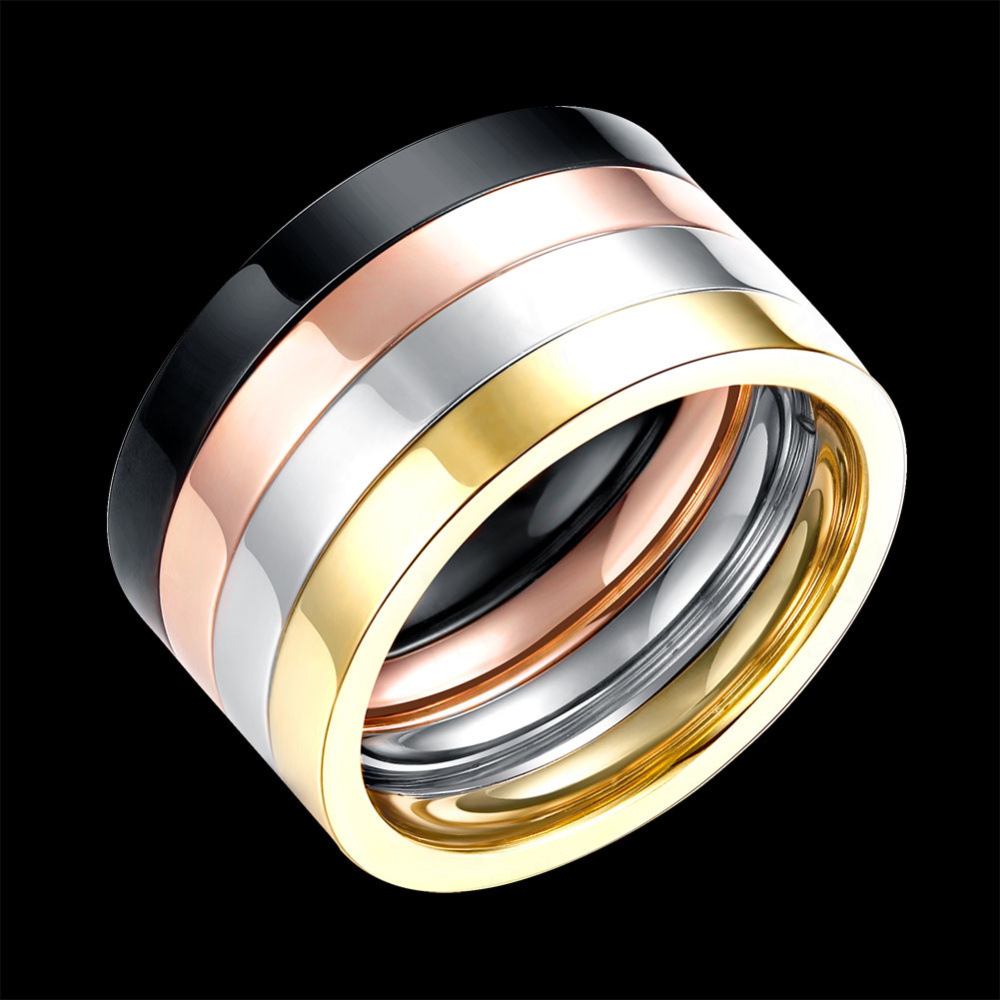 Fashionable Men's Stainless Steel Rings European and American Trend Titanium Steel Rings Bracelets New Accessories Proposal Engagement Weddi
Fashionable Men's Stainless Steel Rings European and American Trend Titanium Steel Rings Bracelets New Accessories Proposal Engagement Weddi