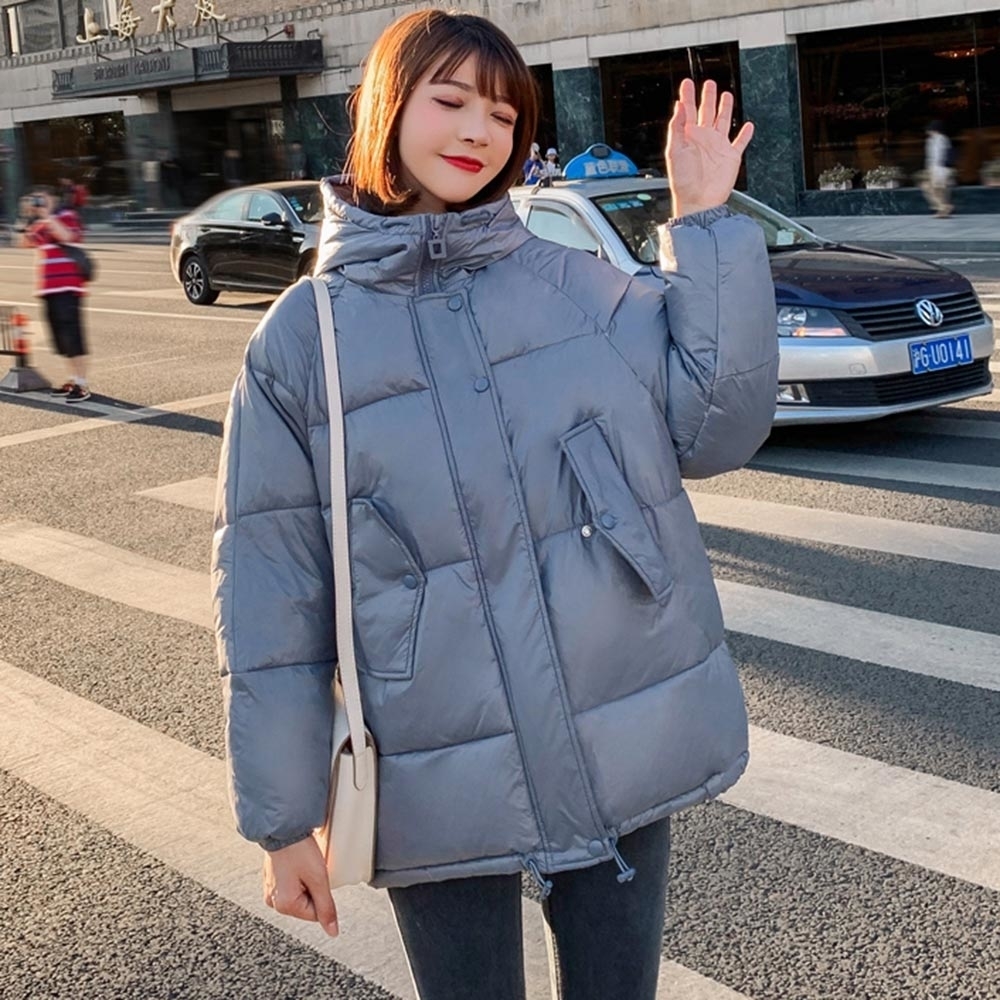 PinkyIsBlack Fashion Plus Size 2XL Down Jackets Women Winter Coat Short Thicken Warm Cotton Padded Winter Jacket Women Coat T200319