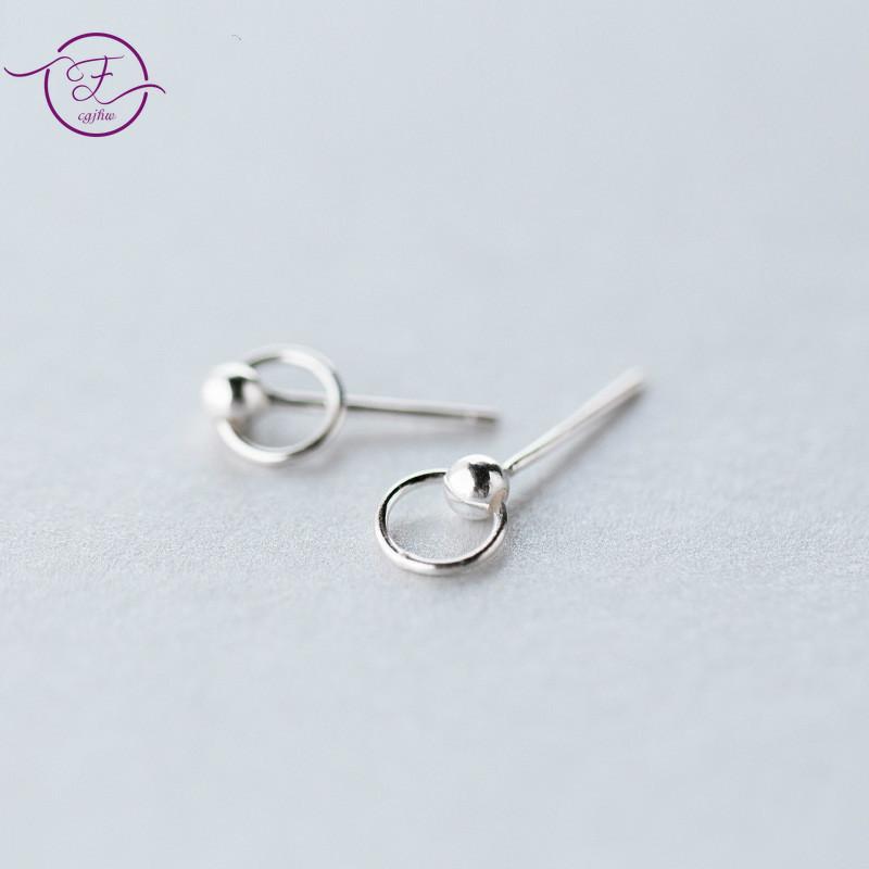 S925 Simple Studs Earrings Women Fashion Personality Lovely Pearl Small Ring Earrings Simple Wholesale Party Gift
S925 Simple Studs Earrings Women Fashion Personality Lovely Pearl Small Ring Earrings Simple Wholesale Party Gift