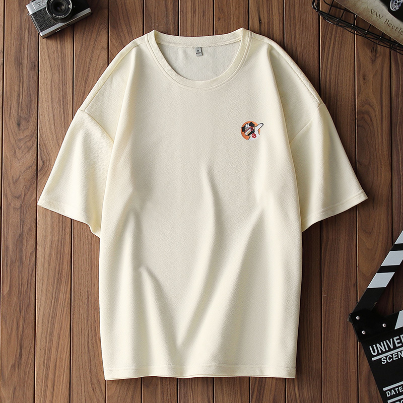 2021 New Solid T-shirt Mode From Men with Short Sleeves Male Men's T-shirts Covers t Fret Free Plus Size K137 P051, White
2021 New Solid T-shirt Mode From Men with Short Sleeves Male Men's T-shirts Covers t Fret Free Plus Size K137 P051, White