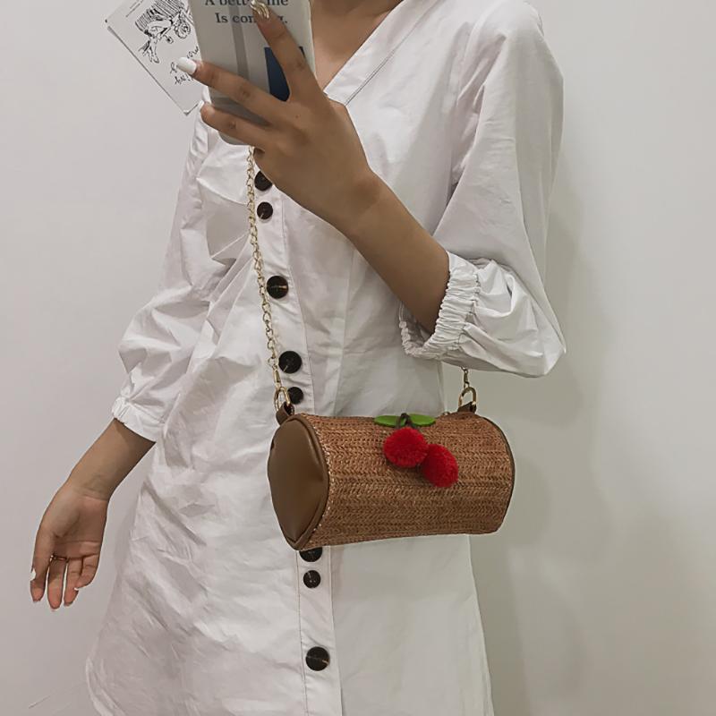 OCARDIAN Handbag Women Girl Mulit Style Straw Handbags Fashion Female Small Round Bag High Quality Shoulder Bags Mujer May10, Brown
OCARDIAN Handbag Women Girl Mulit Style Straw Handbags Fashion Female Small Round Bag High Quality Shoulder Bags Mujer May10, Brown