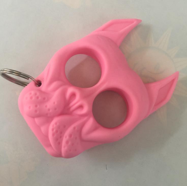 123 Dog head keychain dog head plastic steel finger tiger plastic hand buckle mini finger tiger girl self-defense finger buckle
123 Dog head keychain dog head plastic steel finger tiger plastic hand buckle mini finger tiger girl self-defense finger buckle