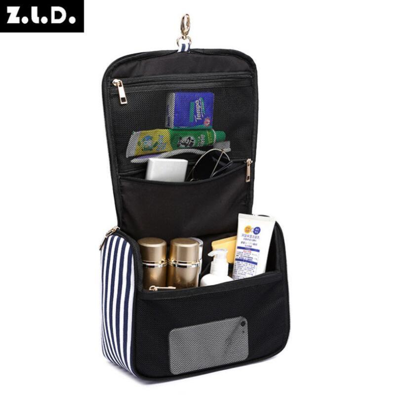 Women Cosmetic Bag Canvas Striped Makeup Organizer Cosmetic Bag Large Capacity Storage Case Make Up Box Cosmetics Pouch Bags
Women Cosmetic Bag Canvas Striped Makeup Organizer Cosmetic Bag Large Capacity Storage Case Make Up Box Cosmetics Pouch Bags