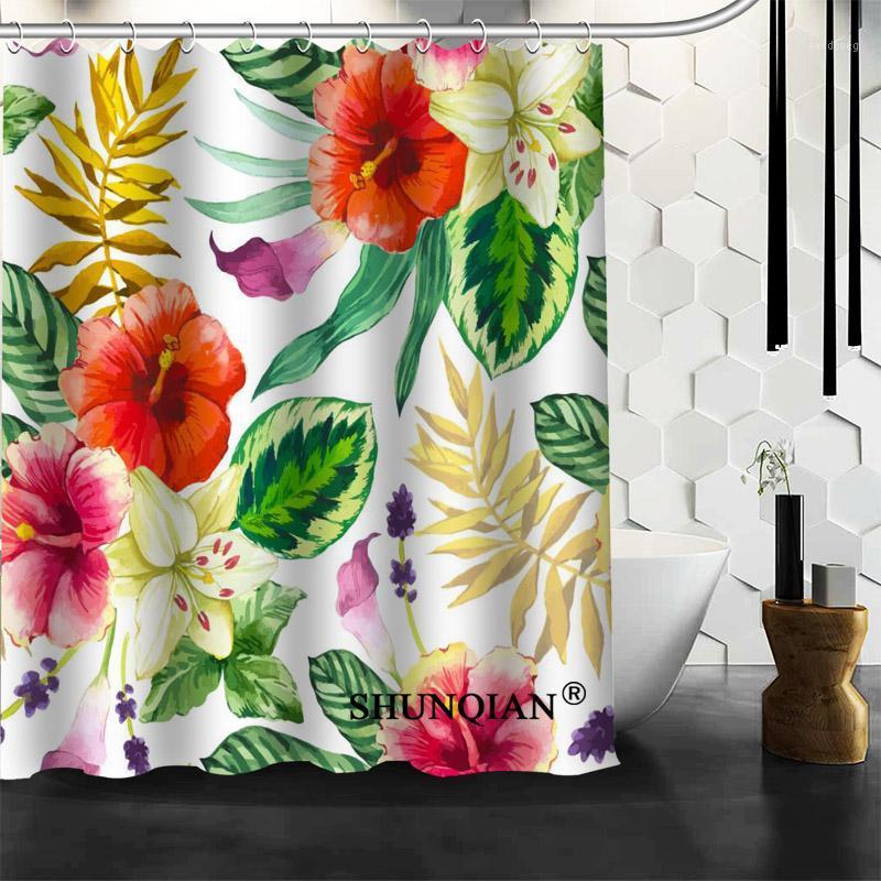 Custom Tropical Shower Curtain 12 Hooks For The Bathroom High Quality Polyester Fabric Bath Curtain 3D Printing1
Custom Tropical Shower Curtain 12 Hooks For The Bathroom High Quality Polyester Fabric Bath Curtain 3D Printing1