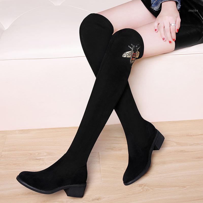 MOOLECOLE Autumn/Winter New Fashion Knee Winter Boots Women Shoes Woman Winter Thigh High Boots 2-11-11, Black
MOOLECOLE Autumn/Winter New Fashion Knee Winter Boots Women Shoes Woman Winter Thigh High Boots 2-11-11, Black