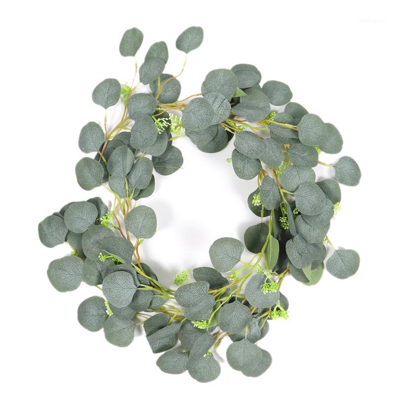 2M Silk Artificial Plant Rattan Fake Eucalyptus Leaves Home Garden Party Decor Eucalyptus Round Leaf Garland Party Decorative1, Green
2M Silk Artificial Plant Rattan Fake Eucalyptus Leaves Home Garden Party Decor Eucalyptus Round Leaf Garland Party Decorative1, Green