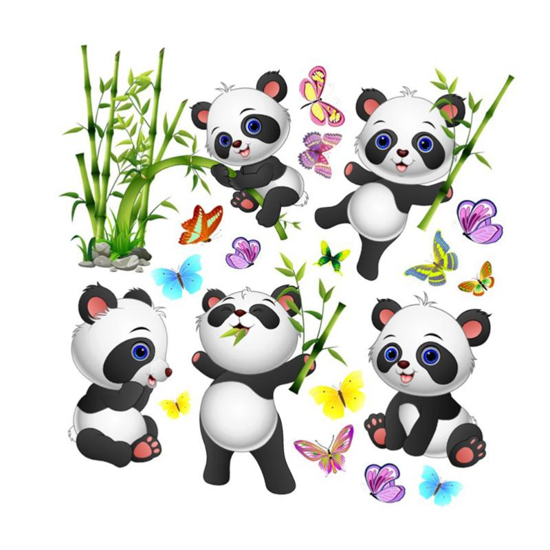 1 Set Creative Panda Wall Stickers Adhesive Cartoon Wall Decals Decorative Wallpaper for Home Living Room Decor
1 Set Creative Panda Wall Stickers Adhesive Cartoon Wall Decals Decorative Wallpaper for Home Living Room Decor