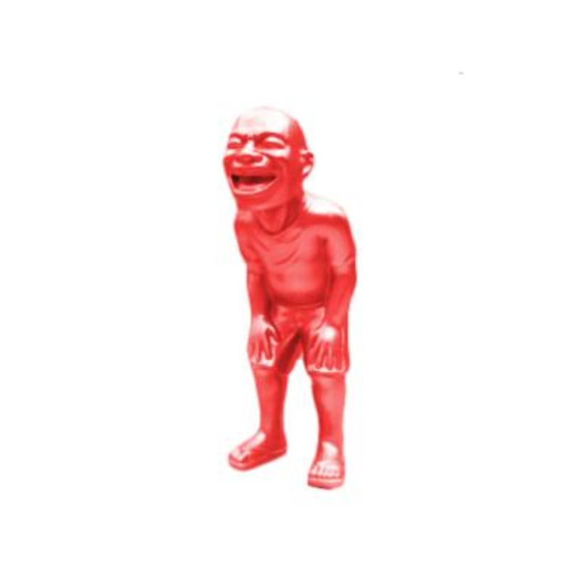 Modern Art Sculpture Creative Abstract Yue Minjun Smiling Decoration Living Room Desktop Display Business Gifts MYP4 220211