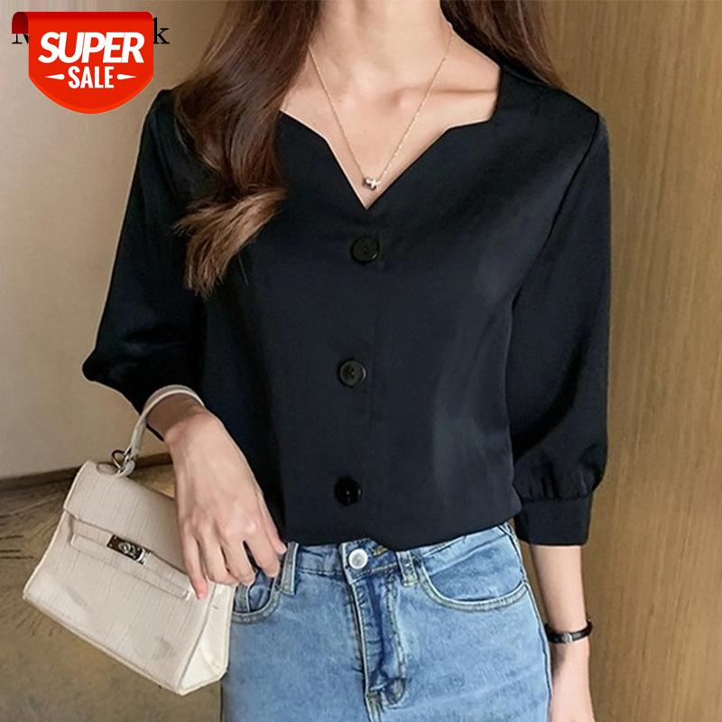 Autumn Casual Plus Size Black Shirt Loose Cardigan Elegant Blouse Women 2021 V-Neck Long Sleeve Womens Tops And Blouses 11705 #IQ5W, White
Autumn Casual Plus Size Black Shirt Loose Cardigan Elegant Blouse Women 2021 V-Neck Long Sleeve Womens Tops And Blouses 11705 #IQ5W, White