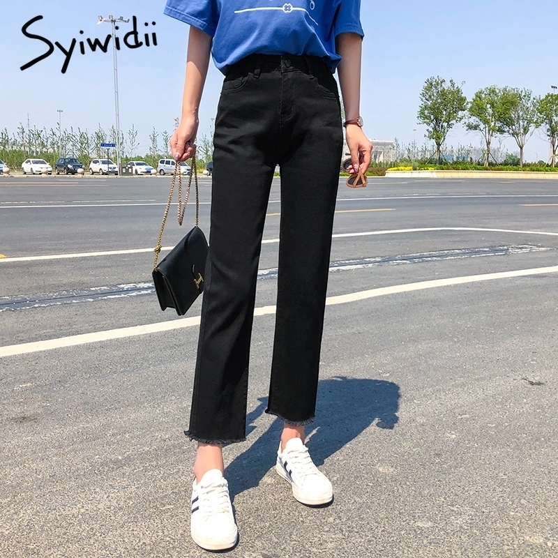 slim black jeans woman plus size denim pants womens clothing streetwear high waist jean Tassel Straight stretch jeans for women 201006
slim black jeans woman plus size denim pants womens clothing streetwear high waist jean Tassel Straight stretch jeans for women 201006