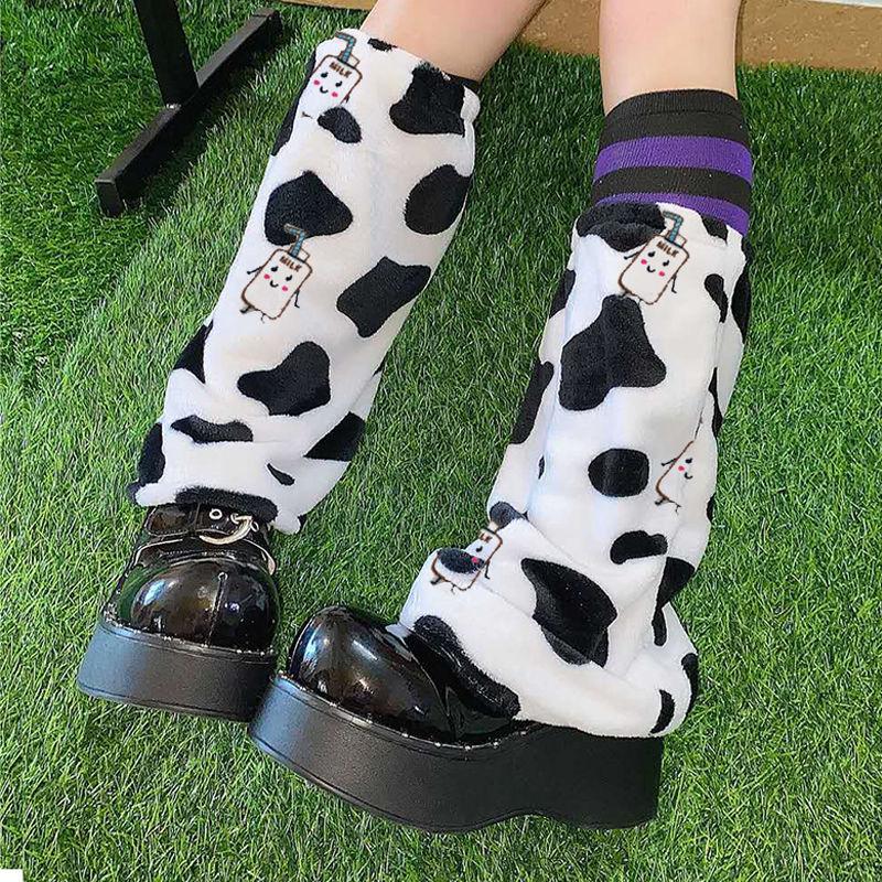 Lovely Jk Women Leg Warmer 2020 Autumn Winter Lady Lolita Cow Cartoon Cute Fashion Velvet Warm Sock Street Outdoor Basic Wear, Beige(cartoon)
Lovely Jk Women Leg Warmer 2020 Autumn Winter Lady Lolita Cow Cartoon Cute Fashion Velvet Warm Sock Street Outdoor Basic Wear, Beige(cartoon)