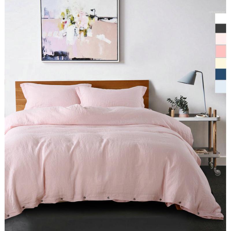 3 piece Waterwash 100% Pure Line Bedding Sets Linen duvet cover sets Free Shipping1, White
3 piece Waterwash 100% Pure Line Bedding Sets Linen duvet cover sets Free Shipping1, White