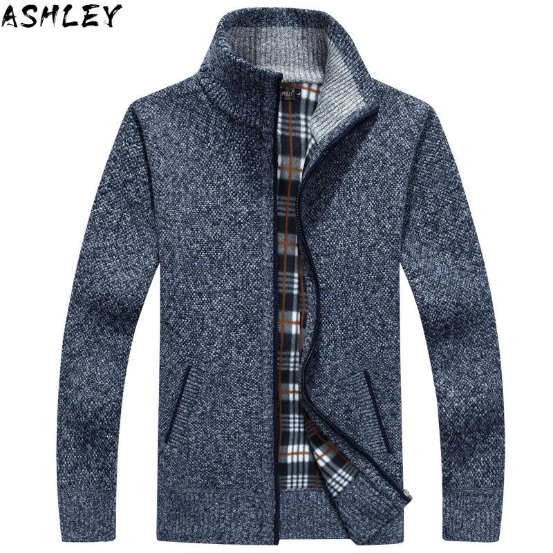 Cardigan Men Sweater Cotton Cashmere Zip Khaki Black Winter Sweaters Zipper Male Thick Warm Plus Size XXXL 4XL 5XL, B 1383 black
Cardigan Men Sweater Cotton Cashmere Zip Khaki Black Winter Sweaters Zipper Male Thick Warm Plus Size XXXL 4XL 5XL, B 1383 black