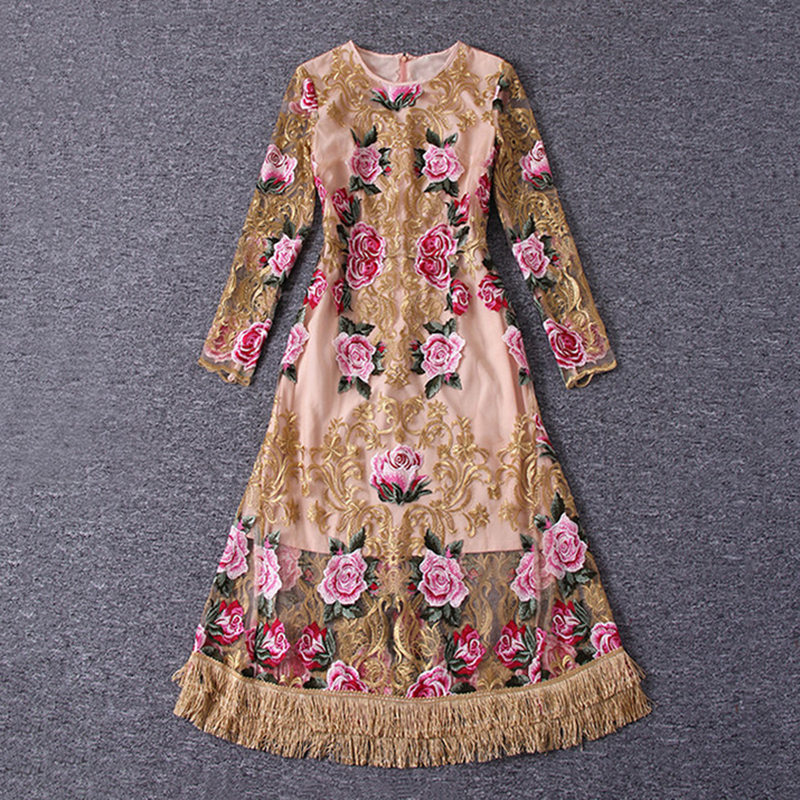 2021 New Elegant Floral Embroidery As Vintage Female Runway See Through Mesh Dressed Special Occasion Sheer Party Dress U3xi
2021 New Elegant Floral Embroidery As Vintage Female Runway See Through Mesh Dressed Special Occasion Sheer Party Dress U3xi