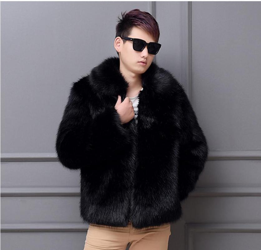 Mens Winter And Autumn Casual Warm Jackets Black/White Leisure Large Size Male Man-Made Fur Over Coats Fur Overcoats /3Xl J2260
Mens Winter And Autumn Casual Warm Jackets Black/White Leisure Large Size Male Man-Made Fur Over Coats Fur Overcoats /3Xl J2260