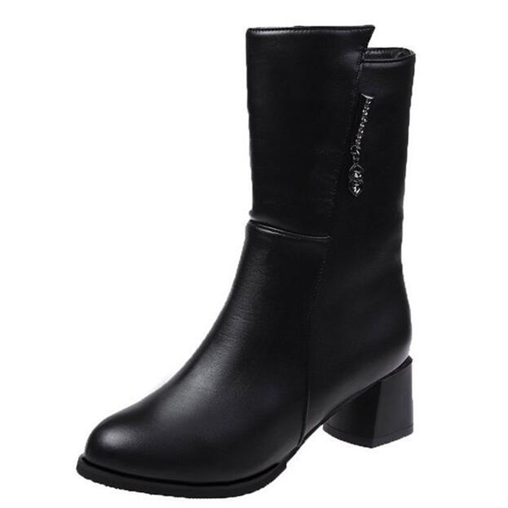 Women's Mid-heel Round Toe High-tube Big Independent Support Casual Fashion Riding Boots 011f, 3666-01
Women's Mid-heel Round Toe High-tube Big Independent Support Casual Fashion Riding Boots 011f, 3666-01
