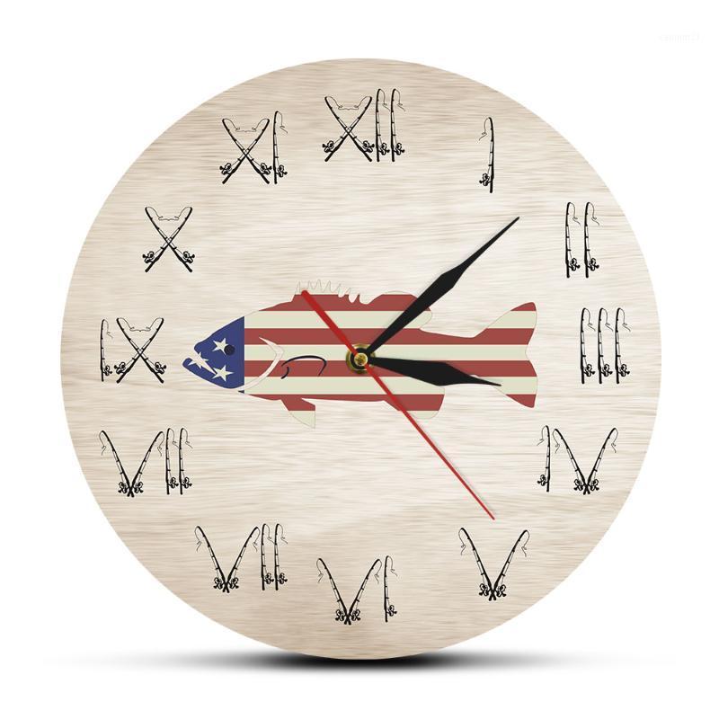 Fishing Distressed American USA Flag Wall Clock Fishing Pole Roman Numerals America Decorative Wall Clock Fisherman Gift1
Fishing Distressed American USA Flag Wall Clock Fishing Pole Roman Numerals America Decorative Wall Clock Fisherman Gift1