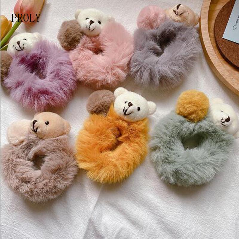 PROLY Autumn Winter Hair Scrunchies New Cute Plush Hair Rope Women Ring Girls Warm Headwear Accessories
PROLY Autumn Winter Hair Scrunchies New Cute Plush Hair Rope Women Ring Girls Warm Headwear Accessories
