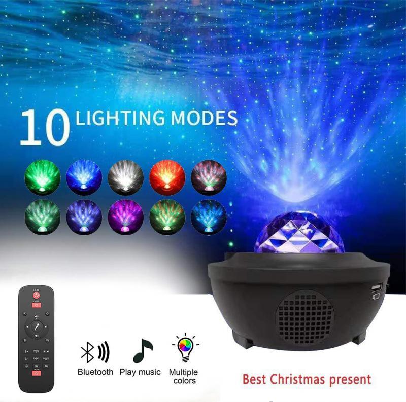 Colorful Starry Galaxy Projector Blueteeth USB Voice Control Music Player LED Night Light USB Charging Projection Lamp Kids Gift
Colorful Starry Galaxy Projector Blueteeth USB Voice Control Music Player LED Night Light USB Charging Projection Lamp Kids Gift