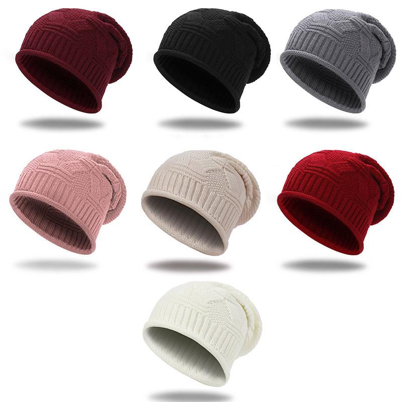 2020 New Winter Hats for Women Solid Color Couple Wild Knitted Caps Korean Version Style Pile Hat Ear Protection Beanies IMISS, Winter knitted hat 2
2020 New Winter Hats for Women Solid Color Couple Wild Knitted Caps Korean Version Style Pile Hat Ear Protection Beanies IMISS, Winter knitted hat 2