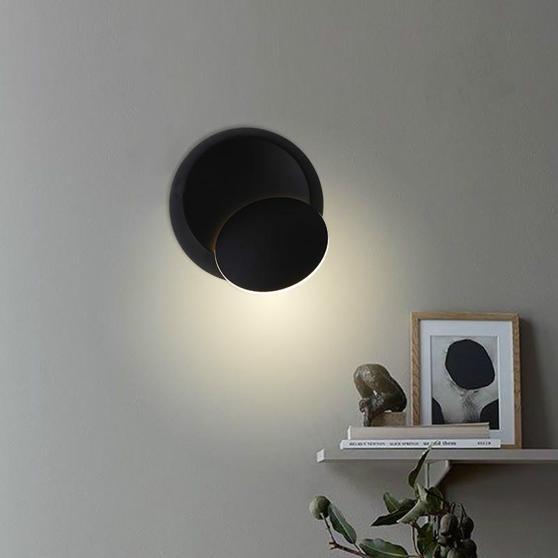Stair Modern 5W Led Circular Wall Lamps With Adjustable lampshade Bedside Wall light sconce Art Salon Living Room Corridor light
Stair Modern 5W Led Circular Wall Lamps With Adjustable lampshade Bedside Wall light sconce Art Salon Living Room Corridor light