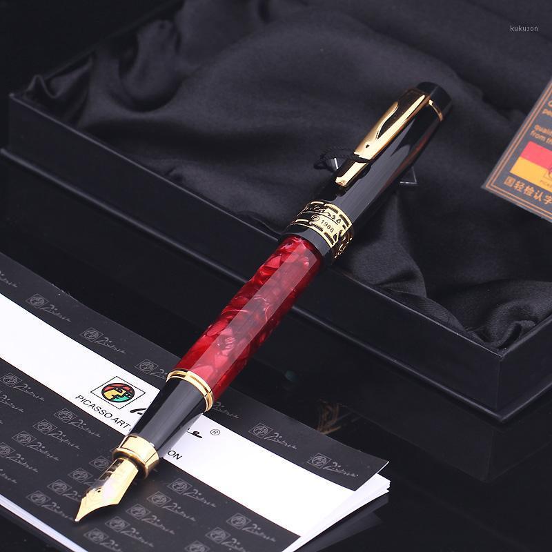High Quality Pimio 915 Luxury Rubine and Gold Clip 0.5mm Rubine Nib Metal Fountain Pen for Christmas Business Gift Ink Pens1, Red
High Quality Pimio 915 Luxury Rubine and Gold Clip 0.5mm Rubine Nib Metal Fountain Pen for Christmas Business Gift Ink Pens1, Red