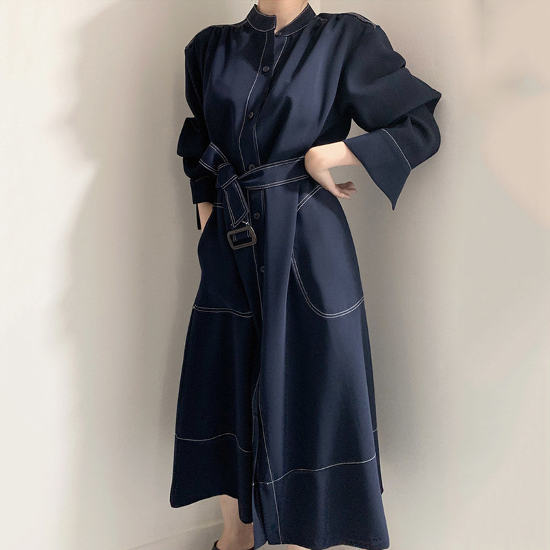2021 New Coreano Bluso Feminino Novo Chique Minimalismo Elegante Gola p Linha Single-breasted Solto Trench Vestido Longo Casaco L4D5, Burgundy
2021 New Coreano Bluso Feminino Novo Chique Minimalismo Elegante Gola p Linha Single-breasted Solto Trench Vestido Longo Casaco L4D5, Burgundy