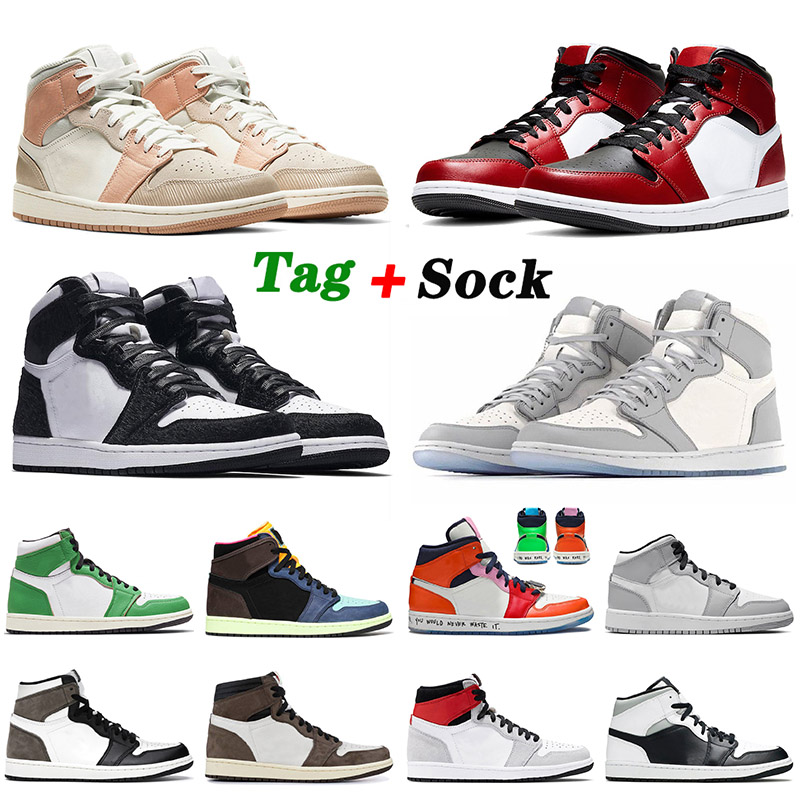 New Jumpman 1 1s Top Quality TWIST Basketball Shoes MID Chicago Toe FEARLESS Dark Mocha Sport Trainers Sneakers, D29 court purple white 36-46 
New Jumpman 1 1s Top Quality TWIST Basketball Shoes MID Chicago Toe FEARLESS Dark Mocha Sport Trainers Sneakers, D29 court purple white 36-46