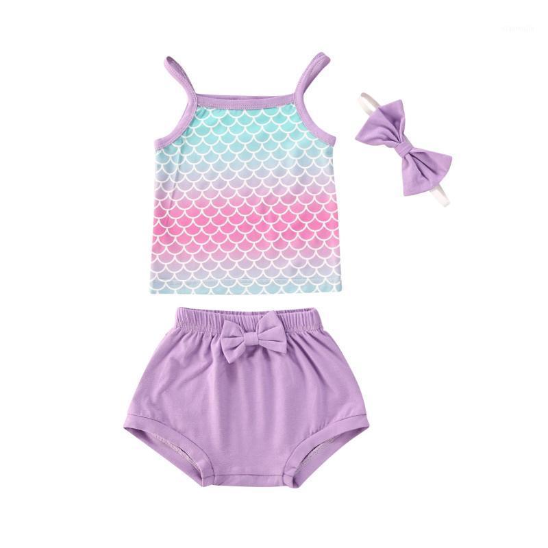 0-24M Baby Summer Clothes Toddler Newborn Baby Girls Sleeveless Fish Scale Printing T-shirts+Bow Shorts Tracksuits Outfit1, As pic
0-24M Baby Summer Clothes Toddler Newborn Baby Girls Sleeveless Fish Scale Printing T-shirts+Bow Shorts Tracksuits Outfit1, As pic