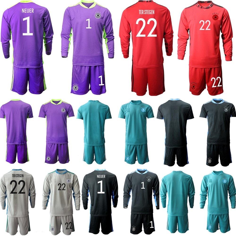 2020 Men kit Long Sleeve Germany 1 NEUER Soccer Jersey 20 21 Set adult kit Goalkeeper GK Football Shirt Kit
2020 Men kit Long Sleeve Germany 1 NEUER Soccer Jersey 20 21 Set adult kit Goalkeeper GK Football Shirt Kit