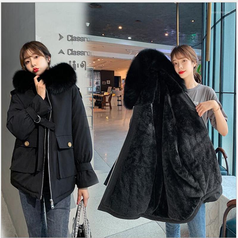 2020 New Winter coat women Hooded Long Sleeve Overcoat Cotton-padded Warm Loose Jacket Women parkas Fashion Outwear R7271, Black
2020 New Winter coat women Hooded Long Sleeve Overcoat Cotton-padded Warm Loose Jacket Women parkas Fashion Outwear R7271, Black